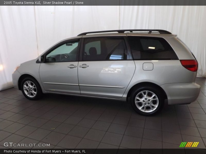 Silver Shadow Pearl / Stone 2005 Toyota Sienna XLE