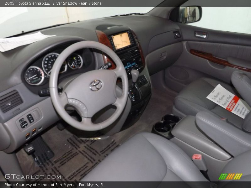 Silver Shadow Pearl / Stone 2005 Toyota Sienna XLE