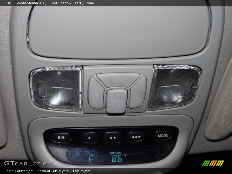 Silver Shadow Pearl / Stone 2005 Toyota Sienna XLE
