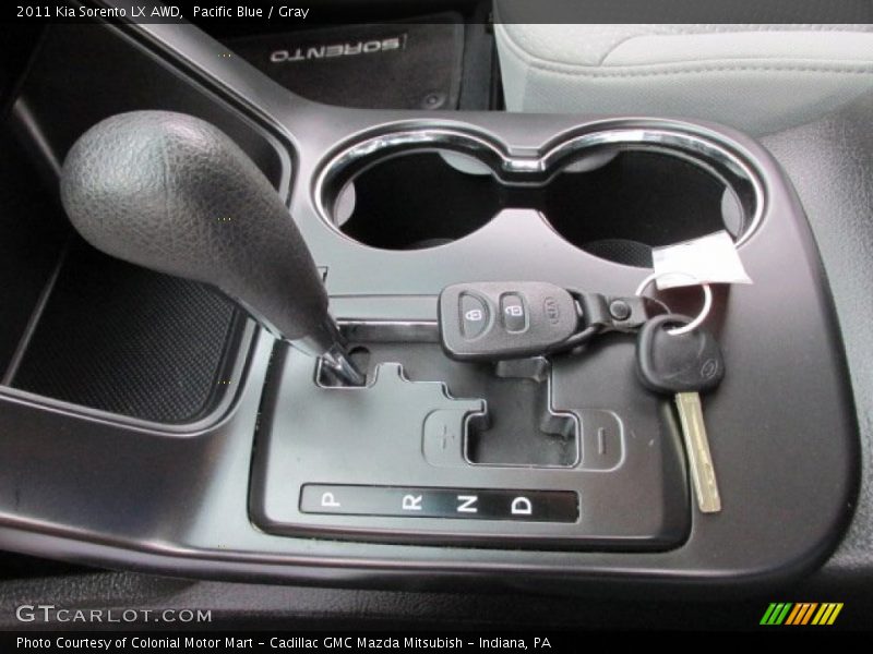 Pacific Blue / Gray 2011 Kia Sorento LX AWD