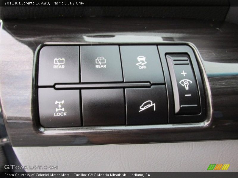 Pacific Blue / Gray 2011 Kia Sorento LX AWD