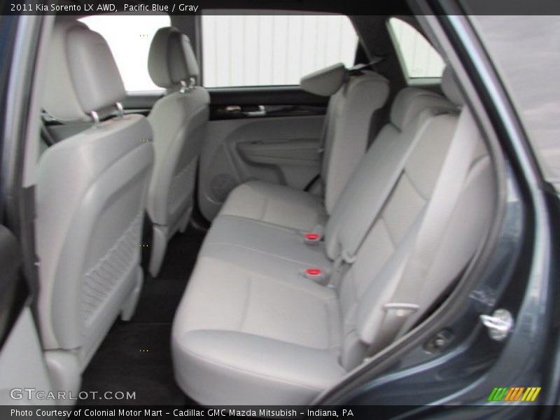 Pacific Blue / Gray 2011 Kia Sorento LX AWD