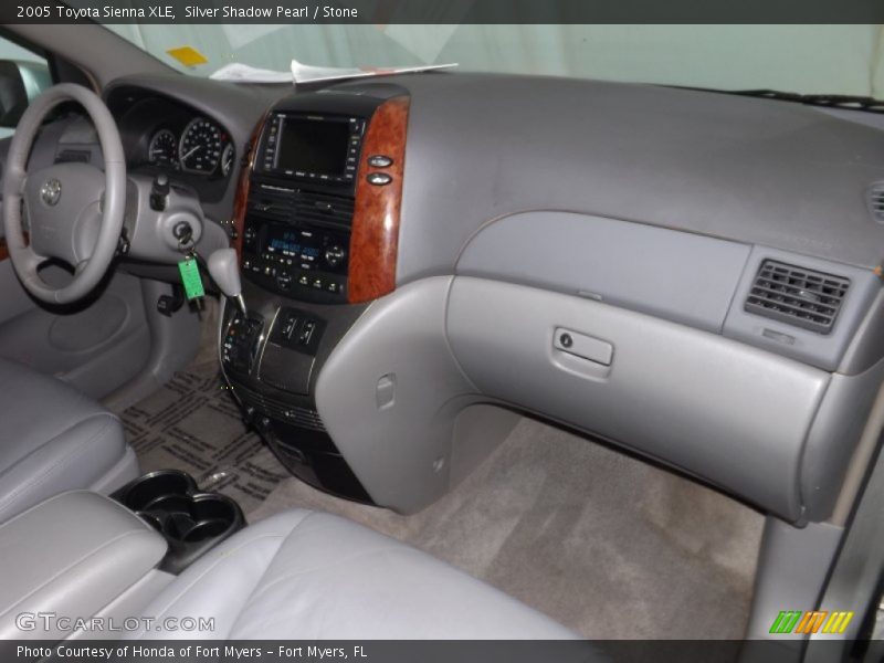 Silver Shadow Pearl / Stone 2005 Toyota Sienna XLE