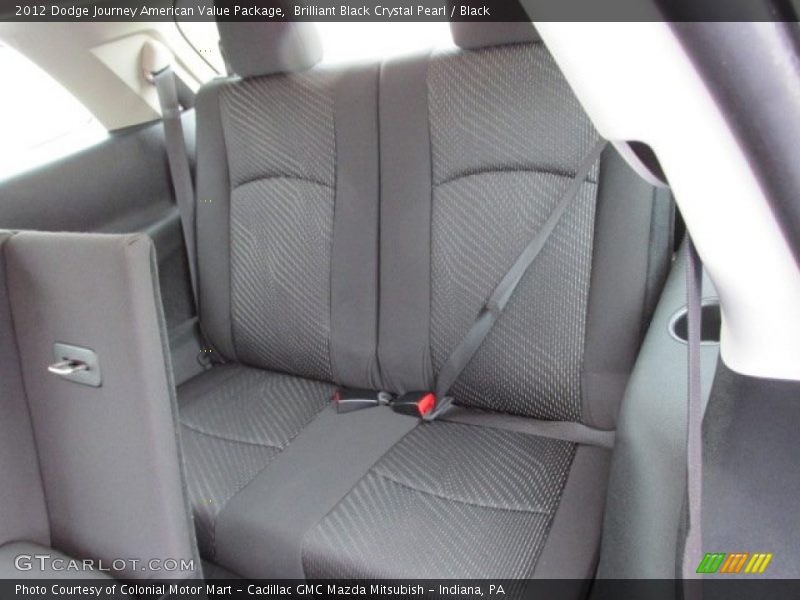 Brilliant Black Crystal Pearl / Black 2012 Dodge Journey American Value Package