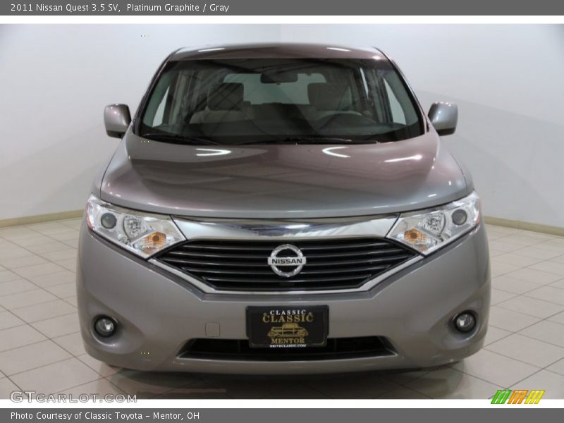 Platinum Graphite / Gray 2011 Nissan Quest 3.5 SV
