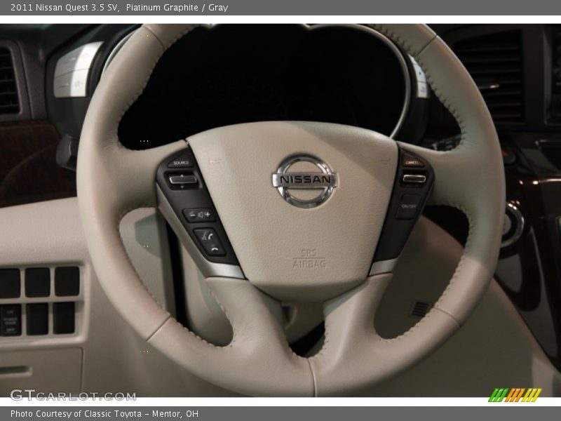 Platinum Graphite / Gray 2011 Nissan Quest 3.5 SV