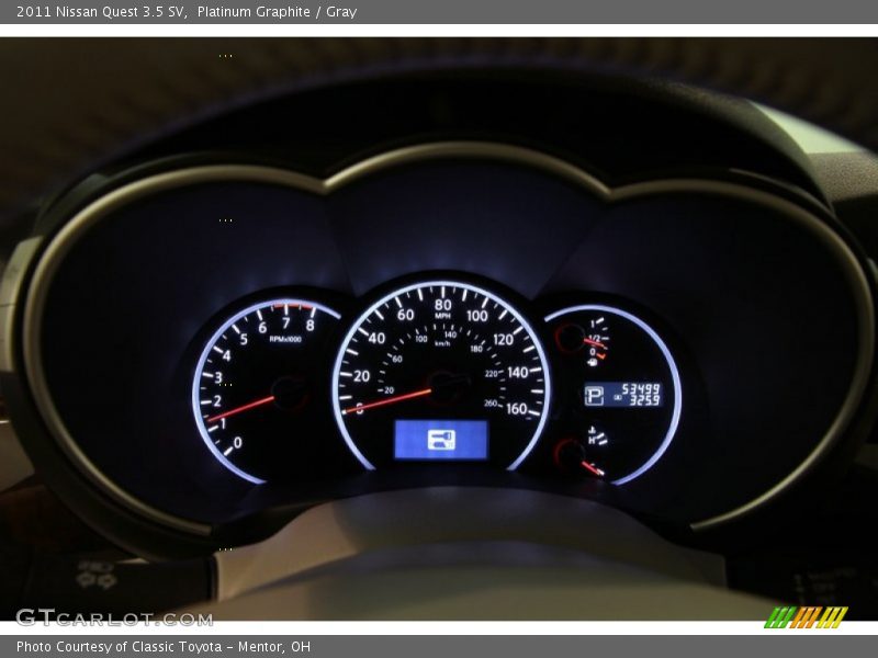 Platinum Graphite / Gray 2011 Nissan Quest 3.5 SV