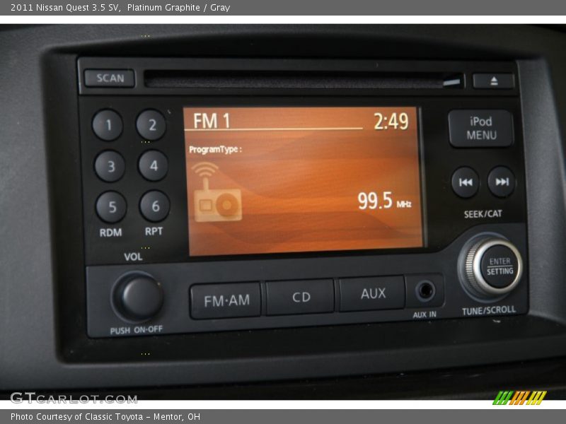 Platinum Graphite / Gray 2011 Nissan Quest 3.5 SV