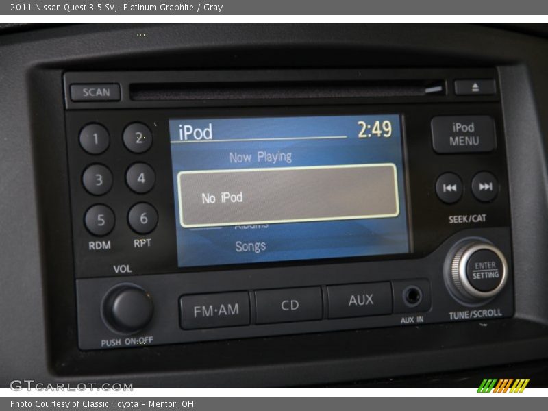 Platinum Graphite / Gray 2011 Nissan Quest 3.5 SV