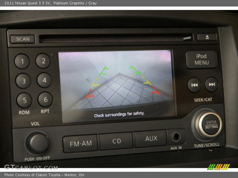 Platinum Graphite / Gray 2011 Nissan Quest 3.5 SV