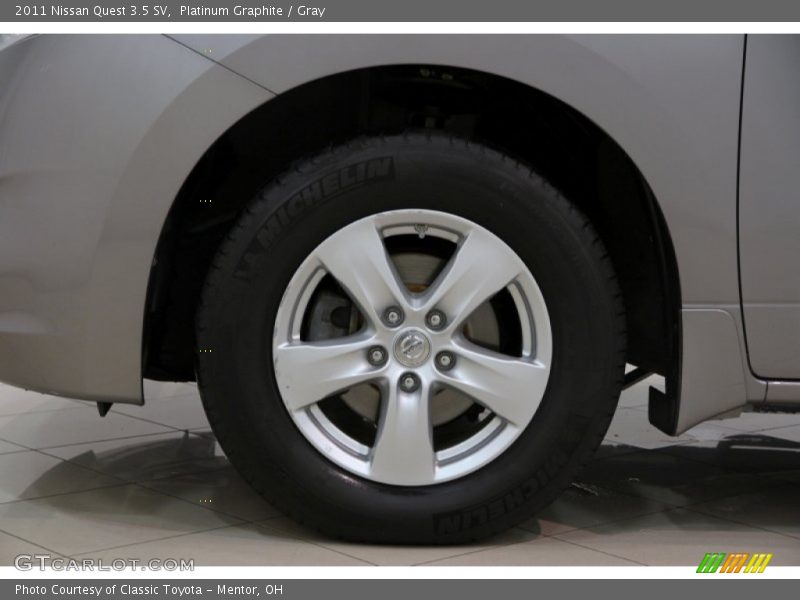 Platinum Graphite / Gray 2011 Nissan Quest 3.5 SV