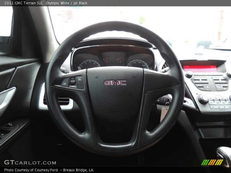 Olympic White / Jet Black 2011 GMC Terrain SLE