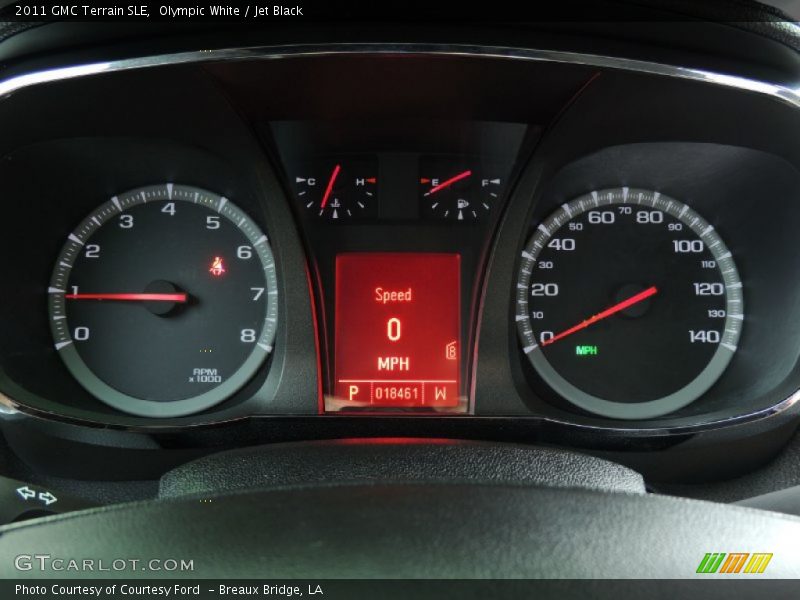 Olympic White / Jet Black 2011 GMC Terrain SLE