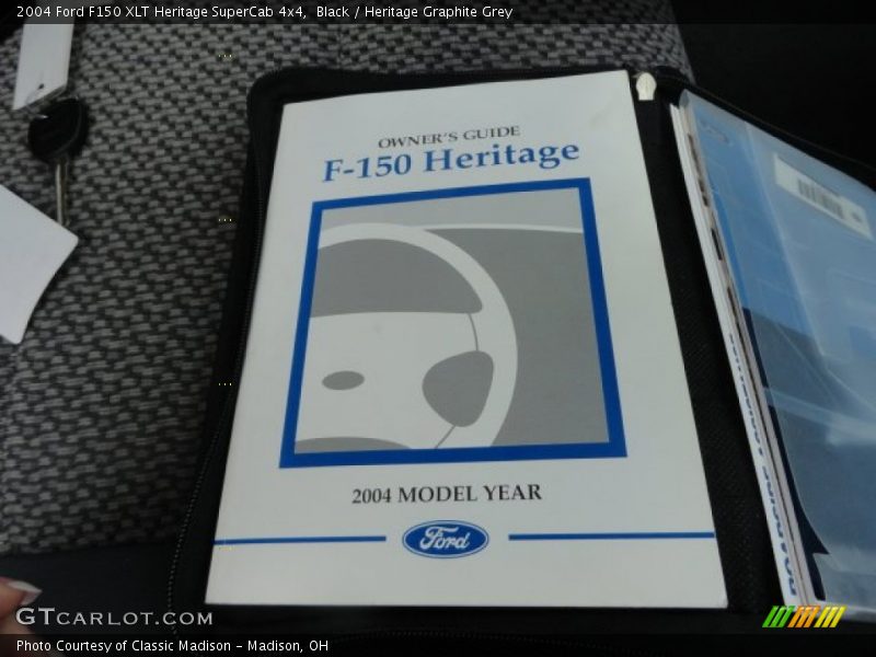 Black / Heritage Graphite Grey 2004 Ford F150 XLT Heritage SuperCab 4x4