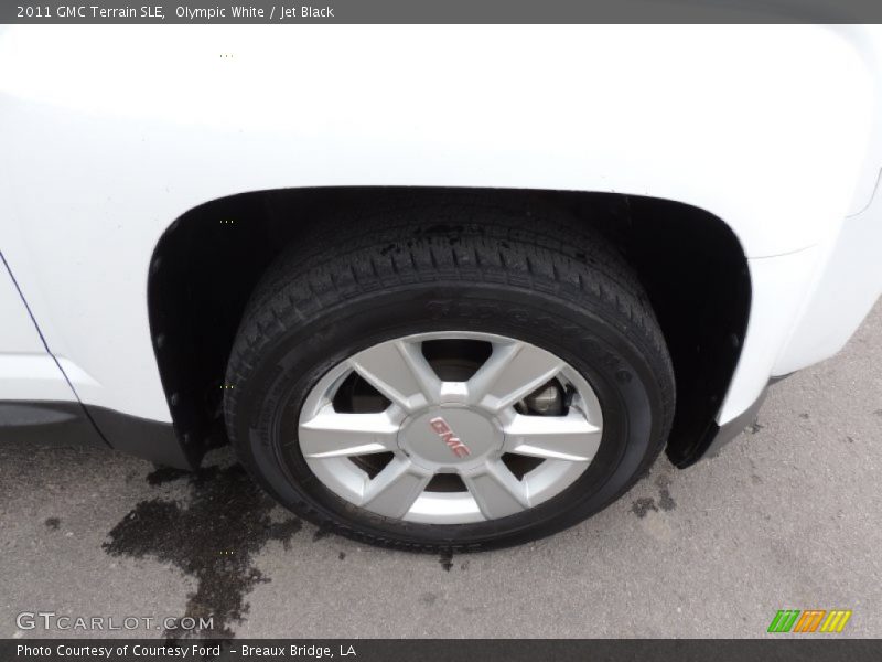 Olympic White / Jet Black 2011 GMC Terrain SLE