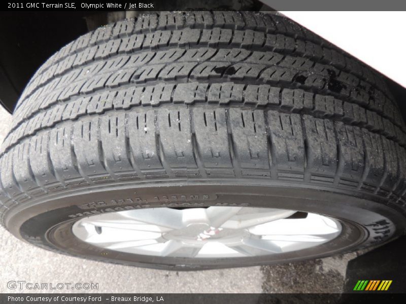 Olympic White / Jet Black 2011 GMC Terrain SLE