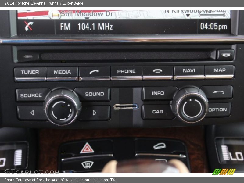 Controls of 2014 Cayenne 