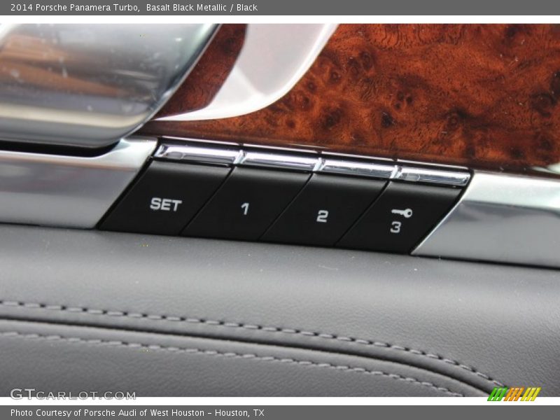 Basalt Black Metallic / Black 2014 Porsche Panamera Turbo