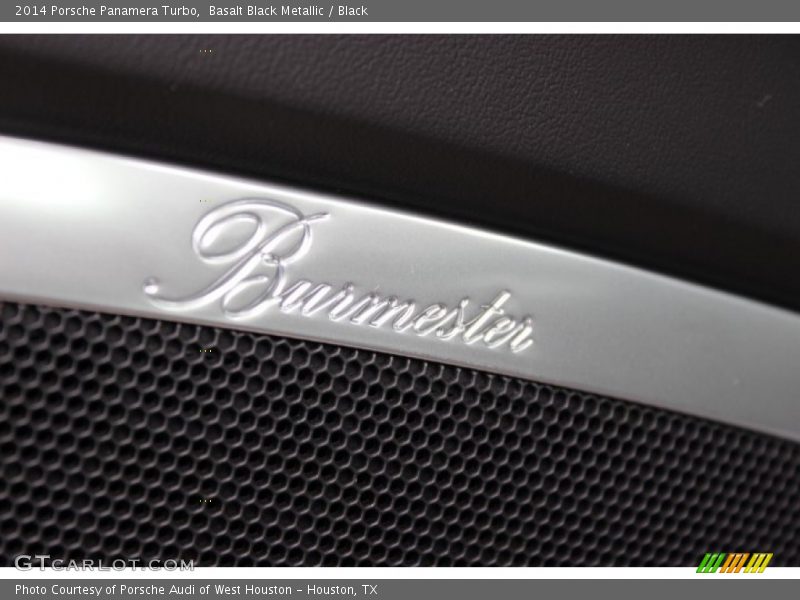 Basalt Black Metallic / Black 2014 Porsche Panamera Turbo