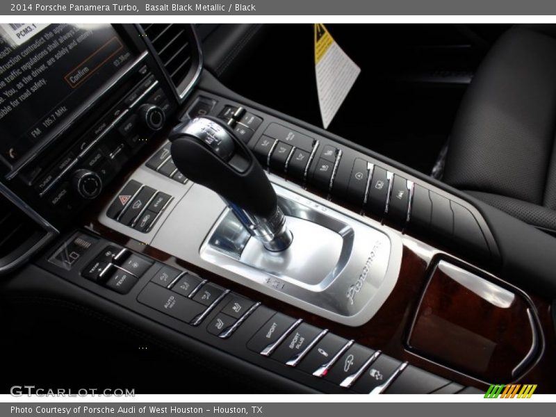 Basalt Black Metallic / Black 2014 Porsche Panamera Turbo