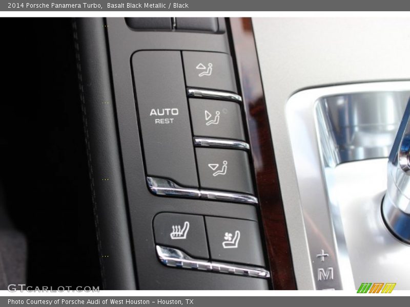 Basalt Black Metallic / Black 2014 Porsche Panamera Turbo