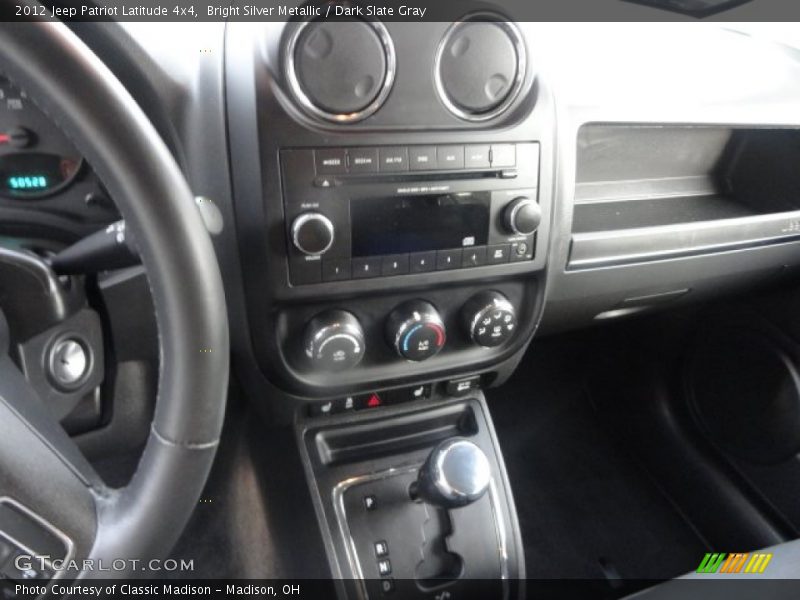 Bright Silver Metallic / Dark Slate Gray 2012 Jeep Patriot Latitude 4x4