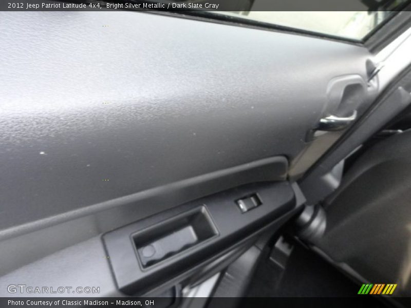 Bright Silver Metallic / Dark Slate Gray 2012 Jeep Patriot Latitude 4x4