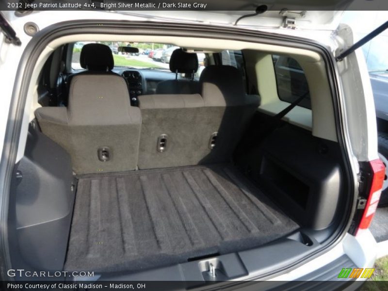 Bright Silver Metallic / Dark Slate Gray 2012 Jeep Patriot Latitude 4x4