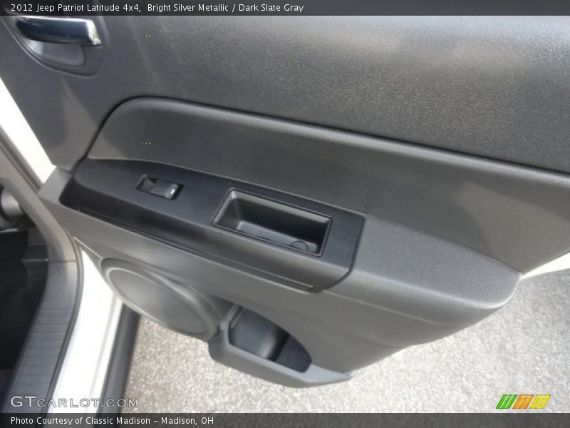Bright Silver Metallic / Dark Slate Gray 2012 Jeep Patriot Latitude 4x4