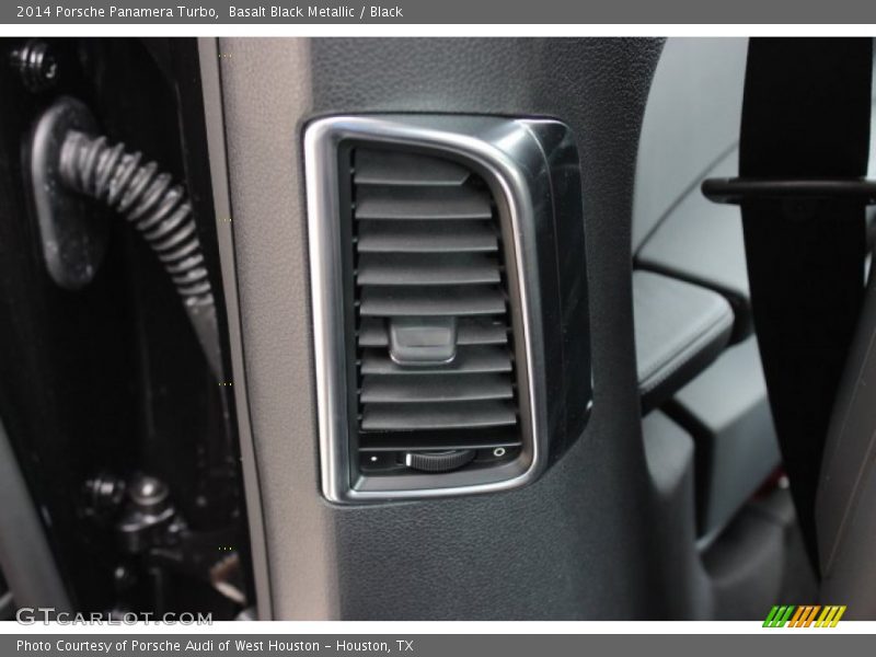 Basalt Black Metallic / Black 2014 Porsche Panamera Turbo