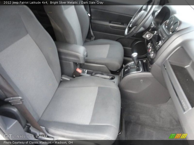 Bright Silver Metallic / Dark Slate Gray 2012 Jeep Patriot Latitude 4x4