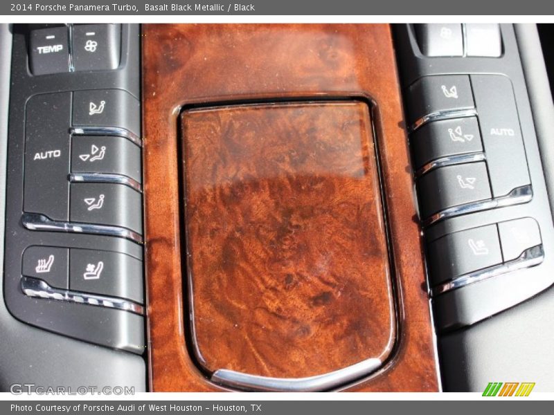 Basalt Black Metallic / Black 2014 Porsche Panamera Turbo