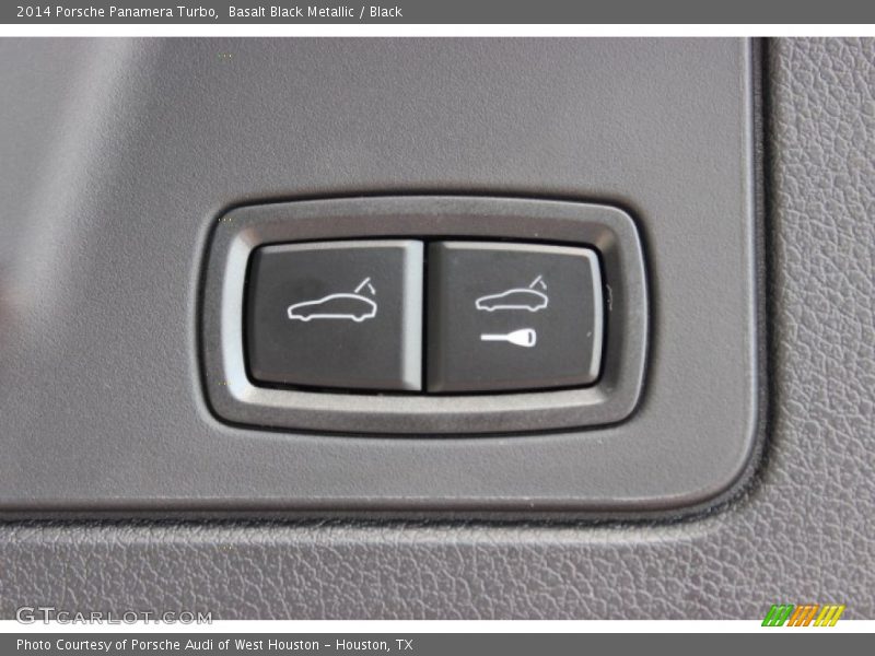 Basalt Black Metallic / Black 2014 Porsche Panamera Turbo