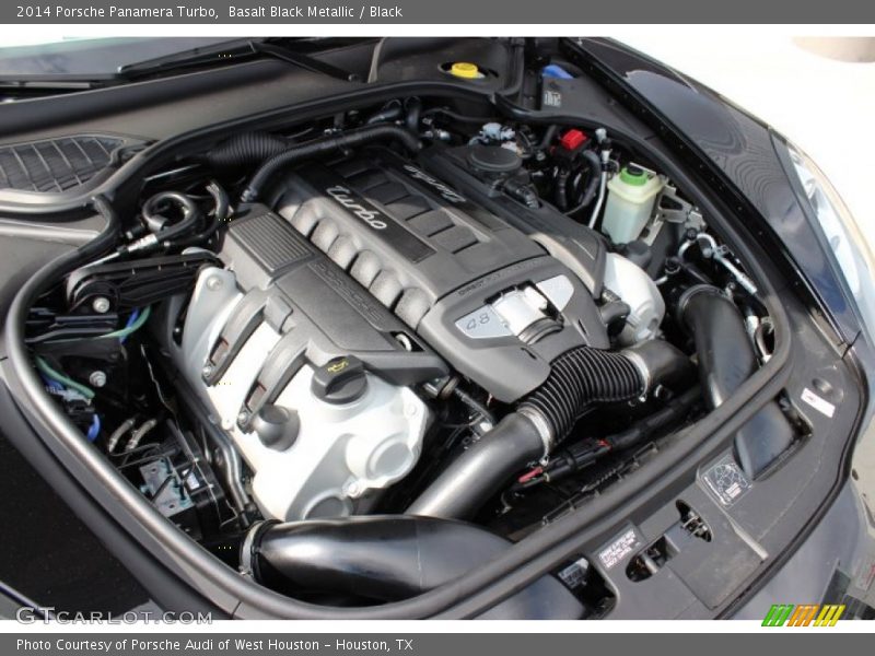  2014 Panamera Turbo Engine - 4.8 Liter DFI Twin-Turbocharged DOHC 32-Valve VVT V8