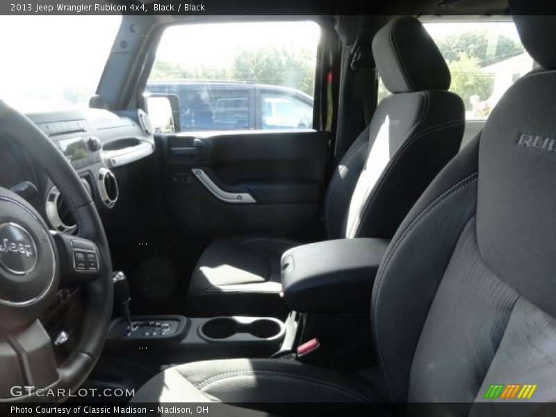 Black / Black 2013 Jeep Wrangler Rubicon 4x4