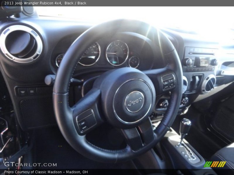 Black / Black 2013 Jeep Wrangler Rubicon 4x4