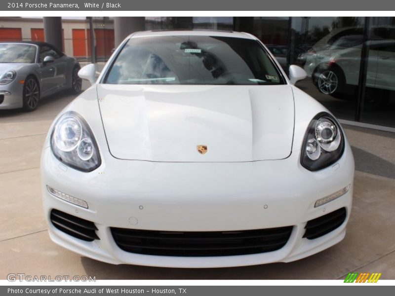 White / Black 2014 Porsche Panamera