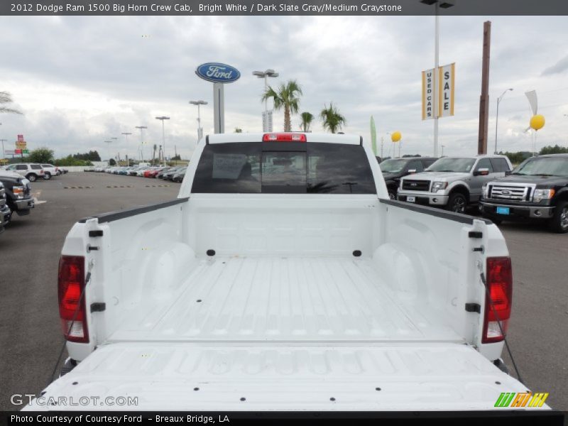 Bright White / Dark Slate Gray/Medium Graystone 2012 Dodge Ram 1500 Big Horn Crew Cab