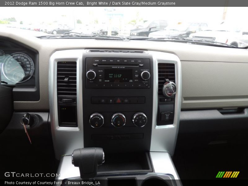 Bright White / Dark Slate Gray/Medium Graystone 2012 Dodge Ram 1500 Big Horn Crew Cab