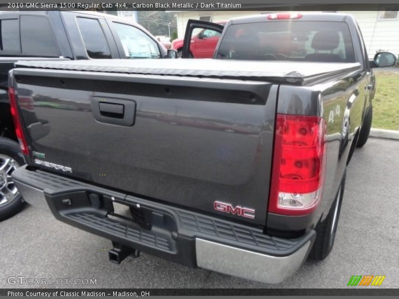 Carbon Black Metallic / Dark Titanium 2010 GMC Sierra 1500 Regular Cab 4x4