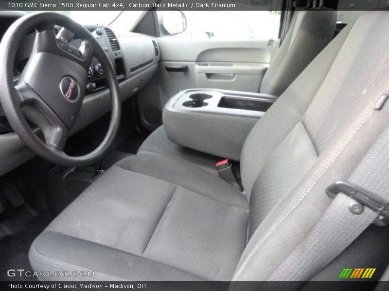 Carbon Black Metallic / Dark Titanium 2010 GMC Sierra 1500 Regular Cab 4x4