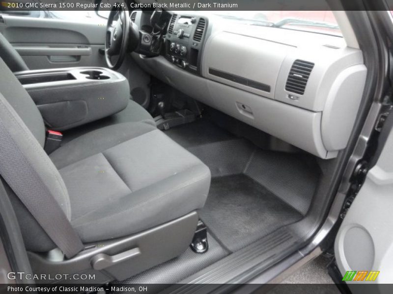 Carbon Black Metallic / Dark Titanium 2010 GMC Sierra 1500 Regular Cab 4x4