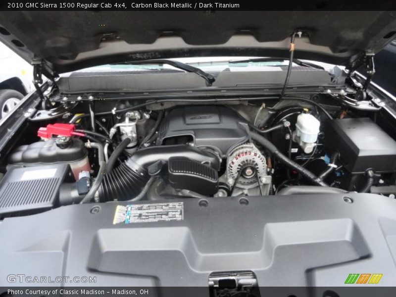 Carbon Black Metallic / Dark Titanium 2010 GMC Sierra 1500 Regular Cab 4x4