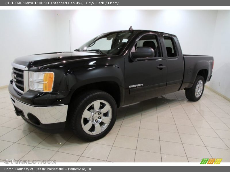 Onyx Black / Ebony 2011 GMC Sierra 1500 SLE Extended Cab 4x4