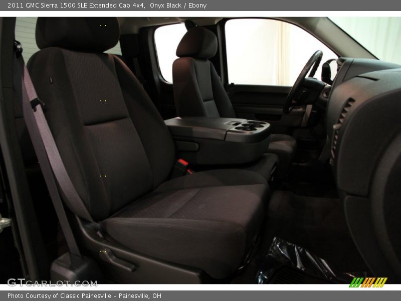 Onyx Black / Ebony 2011 GMC Sierra 1500 SLE Extended Cab 4x4