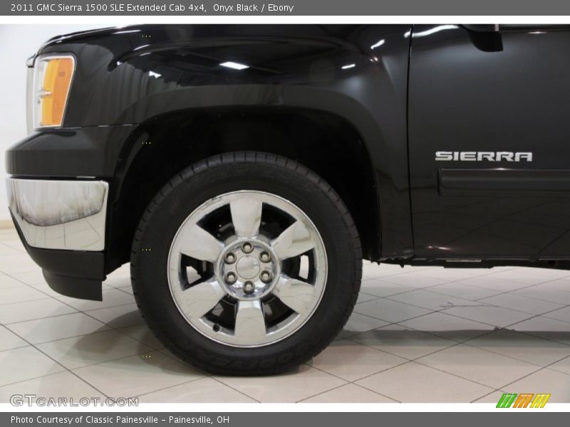 Onyx Black / Ebony 2011 GMC Sierra 1500 SLE Extended Cab 4x4