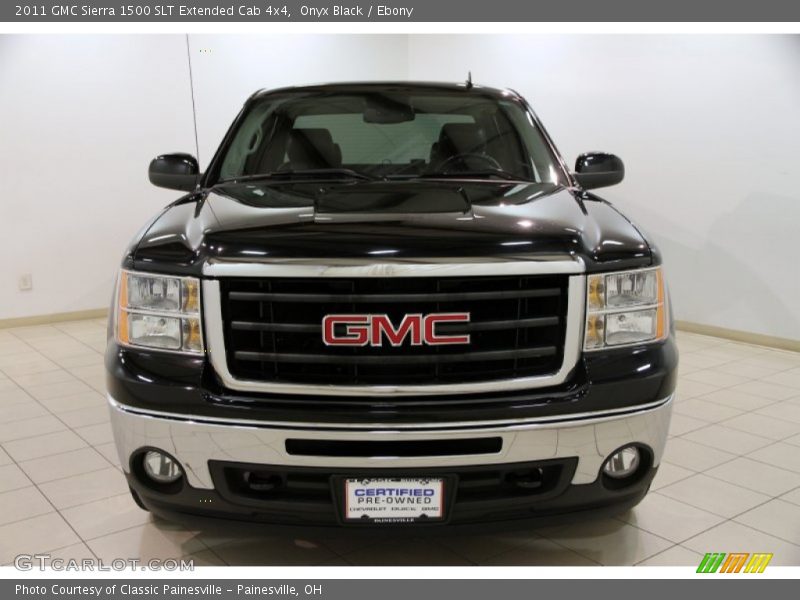 Onyx Black / Ebony 2011 GMC Sierra 1500 SLT Extended Cab 4x4