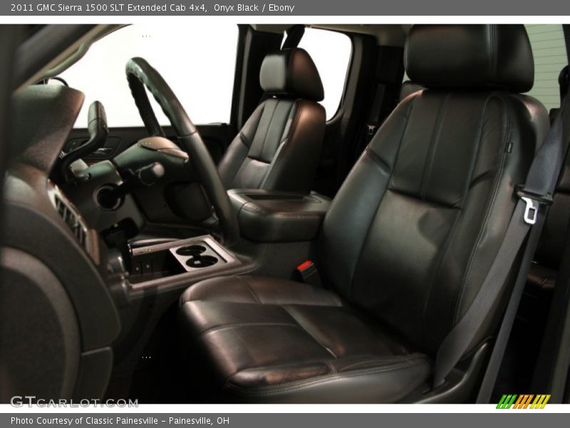 Onyx Black / Ebony 2011 GMC Sierra 1500 SLT Extended Cab 4x4