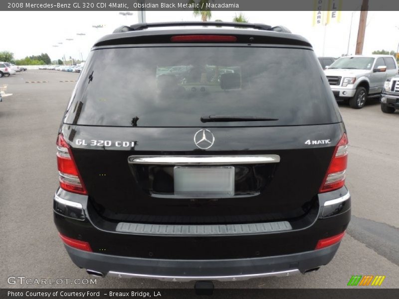 Obsidian Black Metallic / Macadamia 2008 Mercedes-Benz GL 320 CDI 4Matic