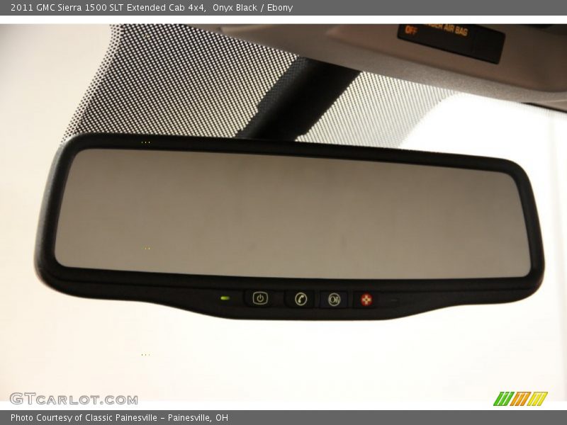 Onyx Black / Ebony 2011 GMC Sierra 1500 SLT Extended Cab 4x4